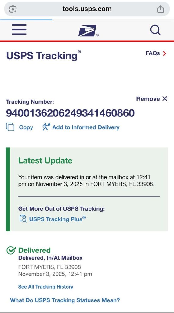 Delivery Proof 3
